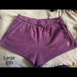 PINK high waisted shorts